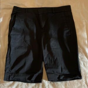 Banana Republic Black Bermuda Shorts
